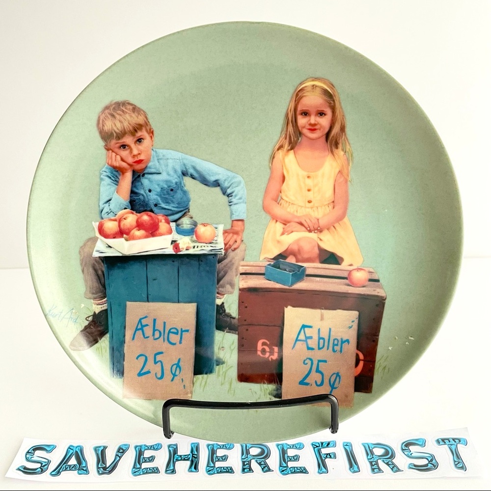 Unfair Competition Collector Plate by Kurt Ard